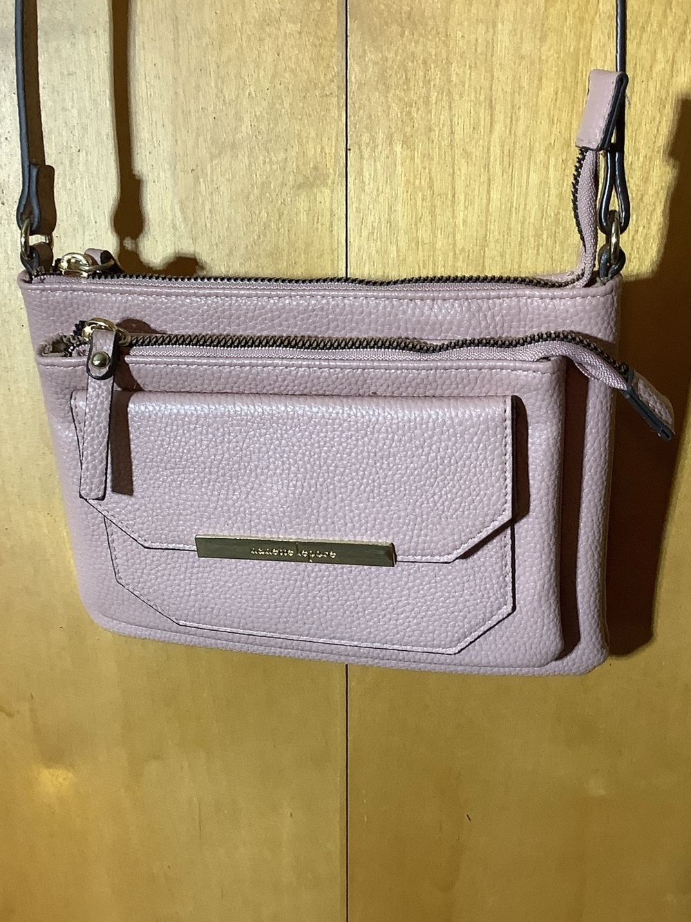 Nanette Lepore pale pink crossbody